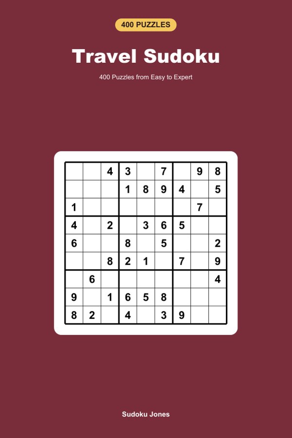 Cover of Travel Sudoku